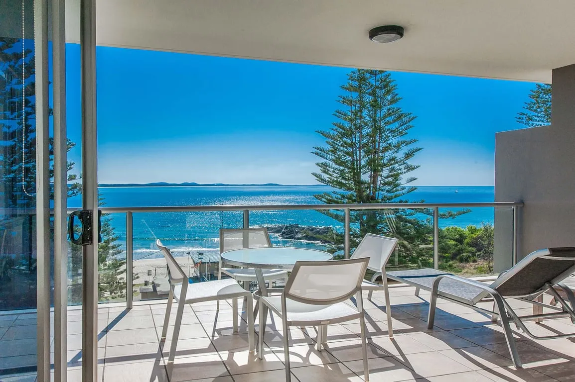 Sandcastle Apartments overlooking the ocean at Town Beach, Port Macquarie